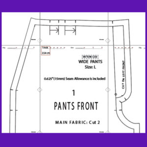 Straight Pants Female Pattern PDF download to sew. Diy, Ice breaker, piece of conversation, show stopper, trendy